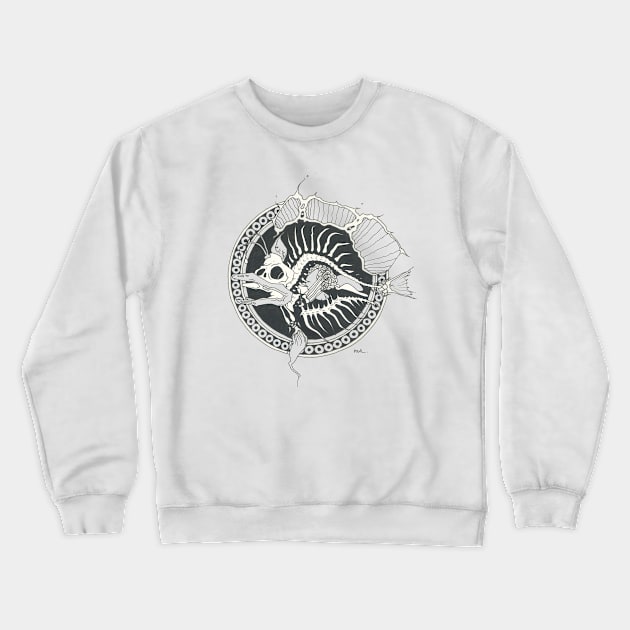 Freaky Fish Crewneck Sweatshirt by ImaxPablo